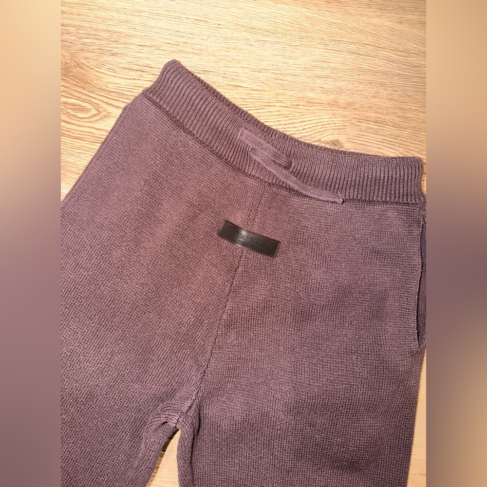 Fear of God Kids Knit Joggers - Mauve Purple